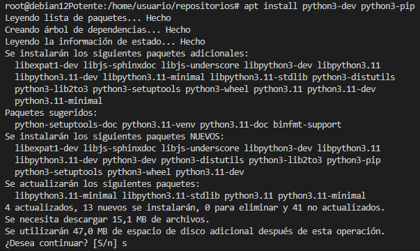 instalar python